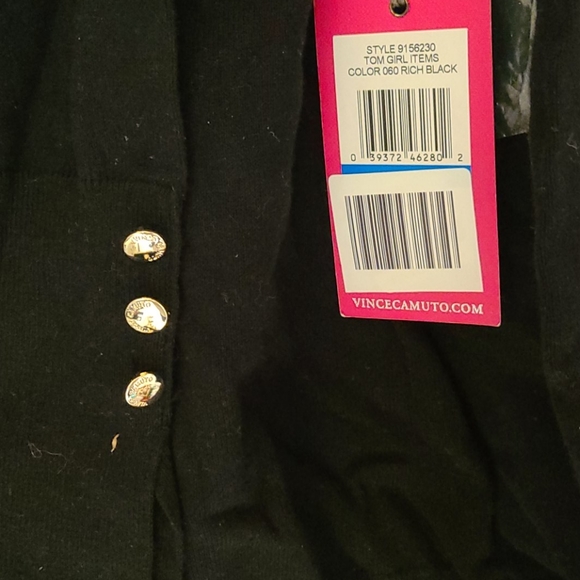 Vince camuto women Blousexl black new tags - Picture 6 of 10